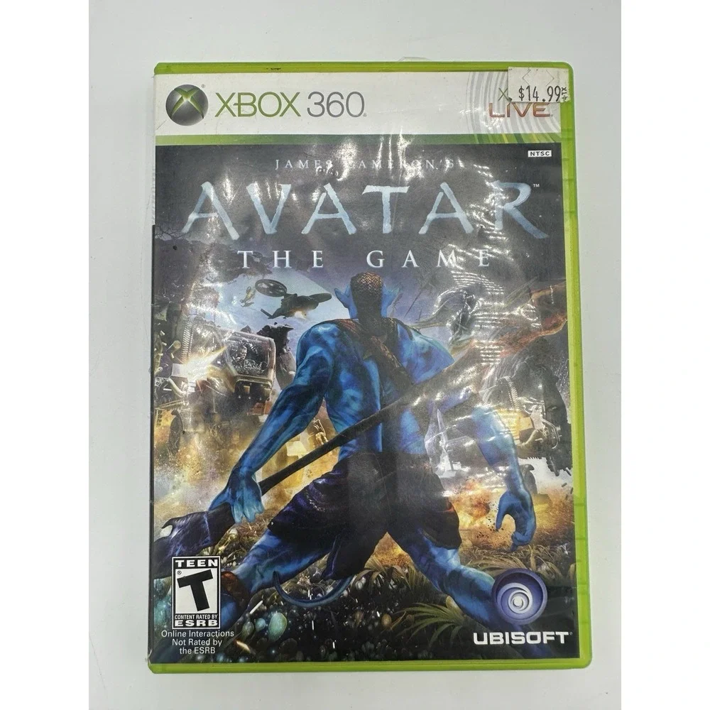 James Camerons Avatar The Game Xbox 360 2009 Complete Tested W/ Manual